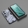 OnePlus Ace 2V Punk Armor 2 in 1 PC + TPU Phone Case with Holder - Grey