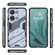 OnePlus Ace 2V Punk Armor 2 in 1 PC + TPU Phone Case with Holder - Grey