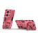 OnePlus Ace 2V Punk Armor 2 in 1 PC + TPU Phone Case with Holder - Light Red