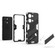 OnePlus Ace 2V Punk Armor 2 in 1 PC + TPU Phone Case with Holder - Light Red