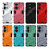 OnePlus Ace 2V Punk Armor 2 in 1 PC + TPU Phone Case with Holder - Light Red