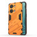 OnePlus Ace 2V Punk Armor 2 in 1 PC + TPU Phone Case with Holder - Orange