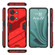 OnePlus Ace 2V Punk Armor 2 in 1 PC + TPU Phone Case with Holder - Red