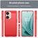 OnePlus Nord 3 Brushed Texture Carbon Fiber TPU Phone Case - Red