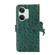 OnePlus Nord 3 / Ace 2V Ostrich Pattern Genuine Leather RFID Phone Case - Green