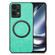 Oneplus Nord CE 2 Lite 5G Solid Color Leather Skin Back Cover Phone Case - Green Oneplus Nord CE 2 Lite 5G Solid Color Leather Skin Back Cover Phone Case - Green