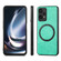 Oneplus Nord CE 2 Lite 5G Solid Color Leather Skin Back Cover Phone Case - Green Oneplus Nord CE 2 Lite 5G Solid Color Leather Skin Back Cover Phone Case - Green