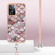 OnePlus Nord N300 Electroplating IMD TPU Phone Case with Lanyard - Pink Scales