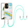 OnePlus Nord CE 3 5G/Nord CE 3 Lite Electroplating Marble Dual-side IMD Phone Case with Lanyard - Green 004