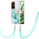 OnePlus Nord CE 3 5G/Nord CE 3 Lite Electroplating Marble Dual-side IMD Phone Case with Lanyard - Green 003 OnePlus Nord CE 3 5G/Nord CE 3 Lite Electroplating Marble Dual-side IMD Phone Case with Lanyard - Green 003