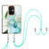 OnePlus Nord CE 3 5G/Nord CE 3 Lite Electroplating Marble Dual-side IMD Phone Case with Lanyard - Green 003 OnePlus Nord CE 3 5G/Nord CE 3 Lite Electroplating Marble Dual-side IMD Phone Case with Lanyard - Green 003