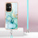 OnePlus Nord CE 3 5G/Nord CE 3 Lite Electroplating Marble Dual-side IMD Phone Case with Lanyard - Green 003 OnePlus Nord CE 3 5G/Nord CE 3 Lite Electroplating Marble Dual-side IMD Phone Case with Lanyard - Green 003