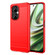 OnePlus Nord CE3 Lite Brushed Texture Carbon Fiber TPU Phone Case - Red