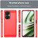 OnePlus Nord CE3 Lite Brushed Texture Carbon Fiber TPU Phone Case - Red