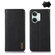 OnePlus Nord 3 / Ace 2V KHAZNEH Nappa Top Layer Cowhide Leather Phone Case - Black