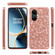 OnePlus Nord CE3 Glitter Powder Shockproof TPU Phone Case - Rose Gold