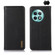 OnePlus Ace 2 Pro KHAZNEH Nappa Top Layer Cowhide Leather Phone Case - Black