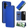 OnePlus Nord CE 3 Carbon Fiber Texture Flip Leather Phone Case - Blue