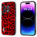 OnePlus Ace 2 Pro ABEEL Black Edge Leopard Phone Case - Red Leopard