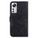 Xiaomi 12 Lite Lily Embossed Leather Phone Case - Black