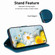 Xiaomi Redmi Note 10 Lite / Note 10 Pro Lily Embossed Leather Phone Case - Dark Blue