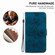 Xiaomi Redmi Note 10 Lite / Note 10 Pro Lily Embossed Leather Phone Case - Dark Blue
