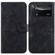 Xiaomi Poco X4 Pro 5G Lily Embossed Leather Phone Case - Black