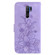Xiaomi Redmi 9/9 Prime / Poco M2 Lily Embossed Leather Phone Case - Purple