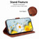 Xiaomi Mi 10T Lite 5G / Mi 10i 5G Lily Embossed Leather Phone Case - Brown
