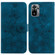 Xiaomi Redmi Note 10 4G / Note 10S Lily Embossed Leather Phone Case - Dark Blue Xiaomi Redmi Note 10 4G / Note 10S Lily Embossed Leather Phone Case - Dark Blue