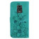 Xiaomi Redmi Note 9 Pro/9S/9 Pro Max Lily Embossed Leather Phone Case - Green