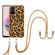 Xiaomi Redmi Note 12S 4G Electroplating Dual-side IMD Phone Case with Lanyard - Leopard Print