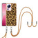 Xiaomi 13 Lite 5G Electroplating Dual-side IMD Phone Case with Lanyard - Leopard Print