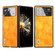 Xiaomi Mix Fold 3 ABEEL Dual Color Lichi Texture PU Phone Case - Orange Xiaomi Mix Fold 3 ABEEL Dual Color Lichi Texture PU Phone Case - Orange