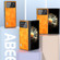 Xiaomi Mix Fold 3 ABEEL Dual Color Lichi Texture PU Phone Case - Orange Xiaomi Mix Fold 3 ABEEL Dual Color Lichi Texture PU Phone Case - Orange