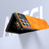 Xiaomi Mix Fold 3 ABEEL Dual Color Lichi Texture PU Phone Case - Orange Xiaomi Mix Fold 3 ABEEL Dual Color Lichi Texture PU Phone Case - Orange