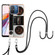Xiaomi Redmi 12C / 11A 4G Electroplating Dual-side IMD Phone Case with Lanyard - Retro Radio