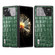 Xiaomi Mix Fold 3 ABEEL Crocodile Texture Genuine Leather Phone Case - Green
