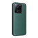 Xiaomi Redmi K60 Ultra Carbon Fiber Texture Flip Leather Phone Case - Green