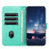 Xiaomi Redmi 12C Tree Birds Embossed Pattern Leather Phone Case - Green