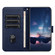 Xiaomi Redmi Note 12 Pro 5G Global Tree Birds Embossed Pattern Leather Phone Case - Blue