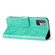 Xiaomi Redmi Note 10 5G Tree Birds Embossed Pattern Leather Phone Case - Green