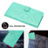 Xiaomi Redmi 10C Tree Birds Embossed Pattern Leather Phone Case - Green