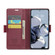 Xiaomi 12T /12T Pro/Redmi K50 Ultra CaseMe 023 Butterfly Buckle Litchi Texture RFID Anti-theft Leather Phone Case - Wine Red