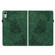 Xiaomi Pad 5 Pro 12.4 Butterfly Flower Embossed Leather Tablet Case - Green