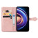 Redmi Note 12R Mandala Flower Embossed Leather Phone Case - Rose Gold
