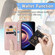 Redmi Note 12R Mandala Flower Embossed Leather Phone Case - Rose Gold