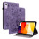 Xiaomi Redmi Pad SE 11 inch Butterfly Rose Embossed Leather Tablet Case - Purple