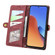 Xiaomi Redmi A1 Geometric Zipper Wallet Side Buckle Leather Phone Case - Red