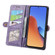 Xiaomi Redmi 10 Geometric Zipper Wallet Side Buckle Leather Phone Case - Purple